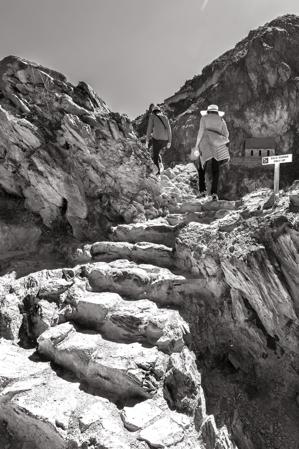 Archaeological ruins; site was used as headquarters for Manco In
